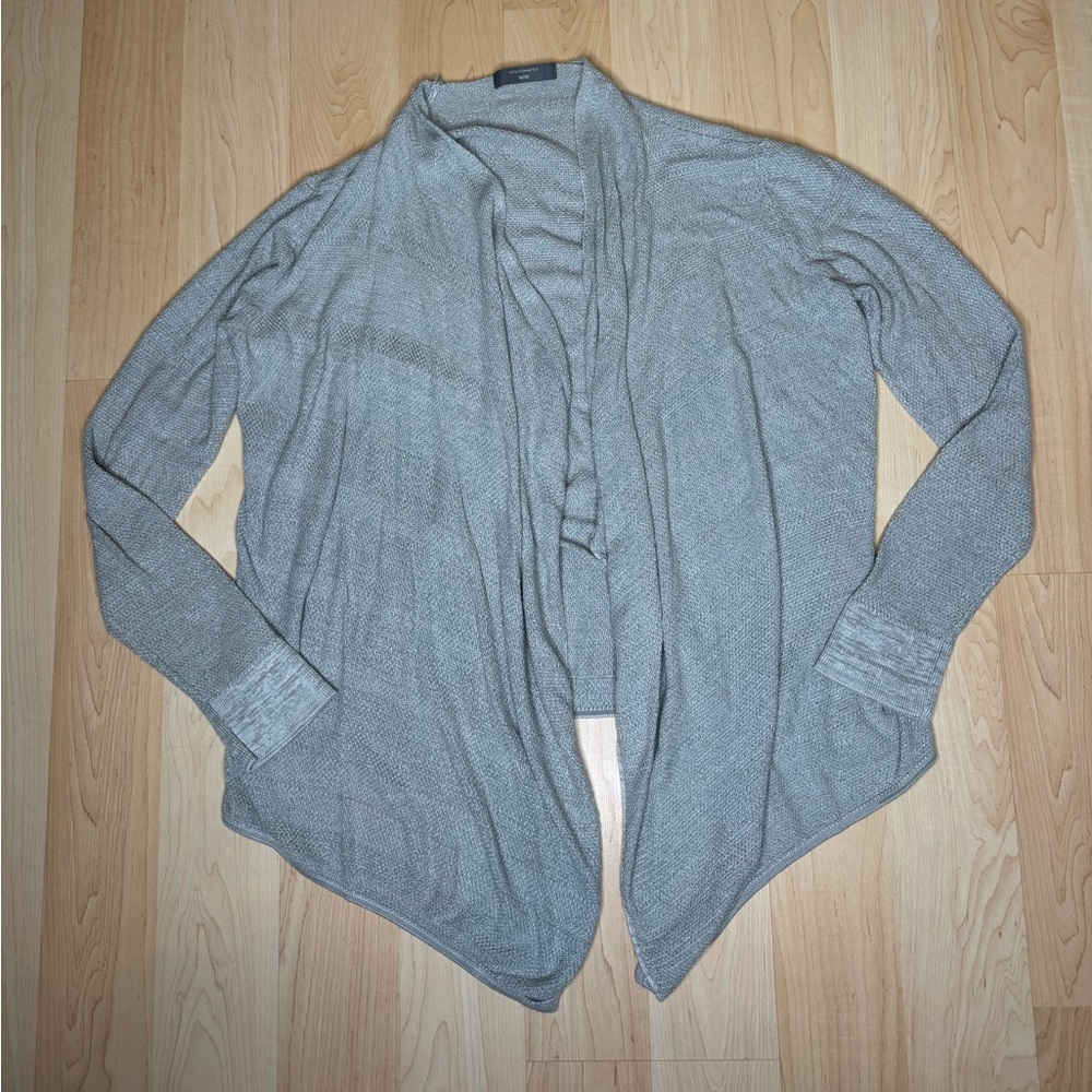 Denver Hayes Light Gray Knit Cardigan